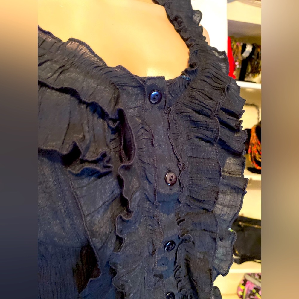 Black blouse size L
